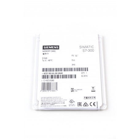 MICRO MEMORY CARD P/S7-300/C7/ET-200 6ES7953-8LJ30-0AA0