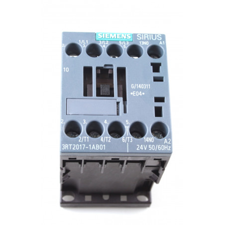 CONT.AC-3 5,5Kw 400V 1NA AC 24V S00 TORN 3RT2017-1AB01