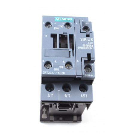 CONT.AC-3 15Kw 400V NA+NC AC 24V S0 TORN 3RT2027-1AC20
