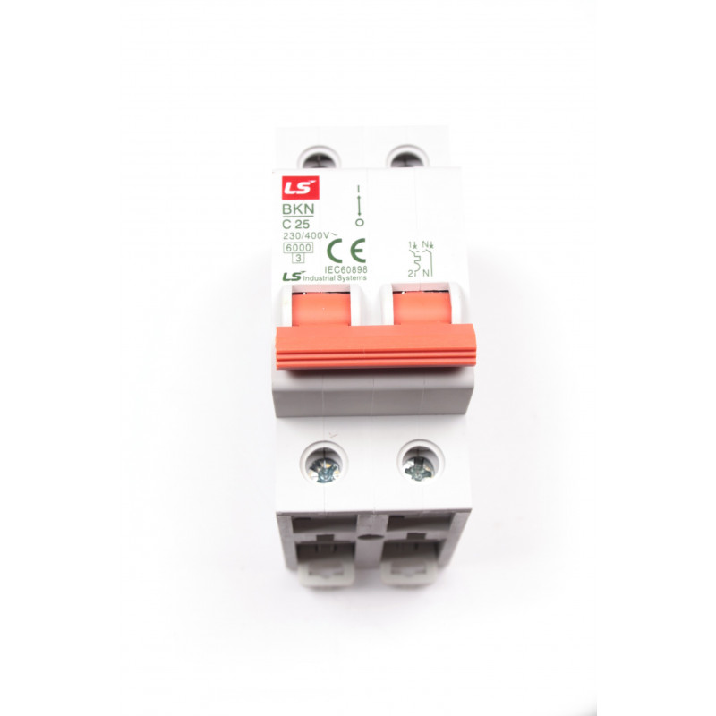 MAGNETOTERMICO BKN 1P+N C-25A 06120208R0