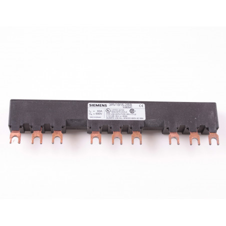 BARRA COLTR.TRIF.CX.55mm 3 INT.+ACC. 3RV1915-2BB