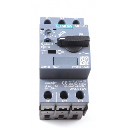 INT.AUT.3RV2 S00 1,1-1,6A CL.10 TORN. 3RV2011-1AA10