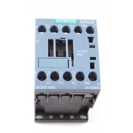 CONT.AC-3 7,5Kw 400V 1NA AC 24V S00 TORN 3RT2018-1AB01