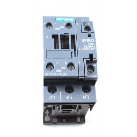 CONT.AC-3 7,5Kw 400V NA+NC 230V S0 TORN. 3RT2025-1AL20