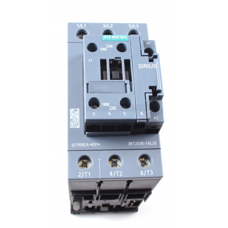 CONT.80A 230V 37Kw 1NA+1NC BNE.TORN. 3RT2038-1AL20