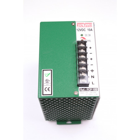 FUENTE ALIM.CONMUT.10A IP-20 12V DC FCPB10