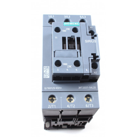 CONT.65A 230V 30Kw 1NA+1NC BNE.TORN. 3RT2037-1AL20