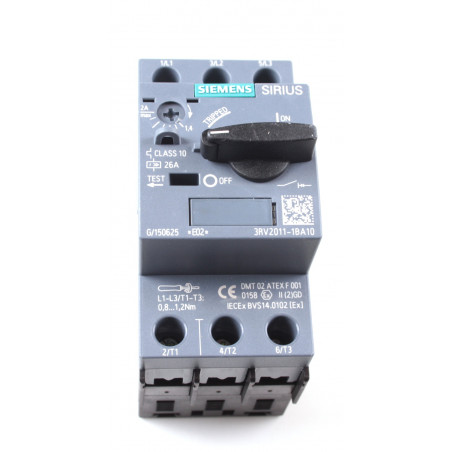 INT.AUT.3RV2 S00 1,4-2A CL.10 TORN. 3RV2011-1BA10