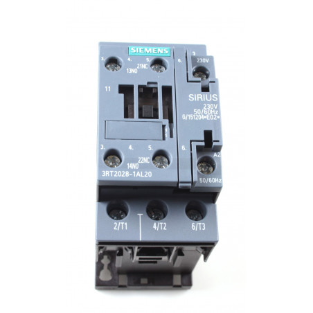 CONT.AC-3 18,5Kw 400V NA+NC 230V S0 TORN 3RT2028-1AL20