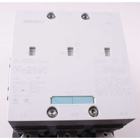 CONT.VACIO 132Kw AC/DC 240V 3P S10 BA 3RT1265-6AP36