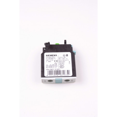 BLOQUE CTO.AUX.1NC S0/S3 3RH1921-1CA01