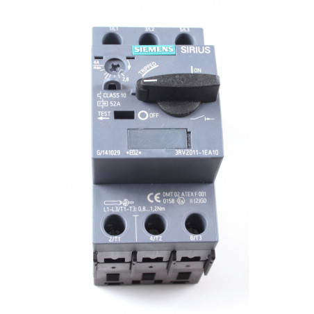 INT.AUT.To.S0 P/MOT.CL.10 52A BNE.TORN. 3RV2021-1EA10