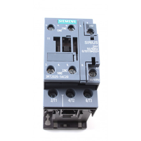 CONT.AC-3 7,5Kw 400V NA+NC 24V S0 TORN. 3RT2025-1AC20