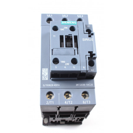 CONT.80A 24V 37Kw 1NA+1NC BNE.TORN. 3RT2038-1AC20