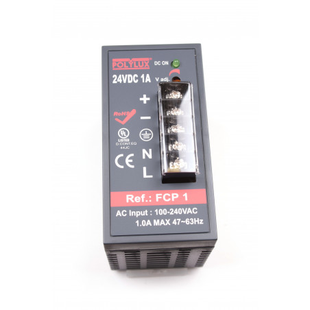 FUENTE ALIMENTACION CONMUTADO 1A IP-20 FCP1